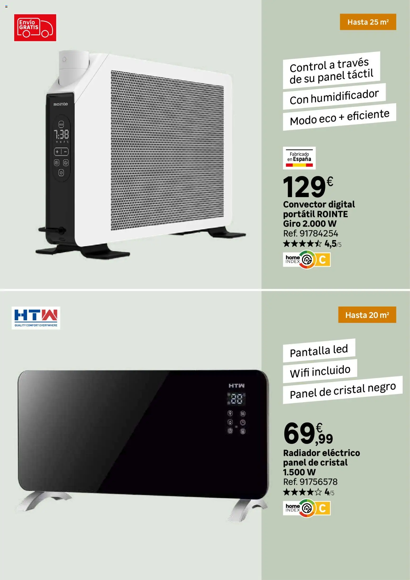 Leroy Merlin Calor en casa y mucho ahorro │ válido desde el 20/10/2026 | Página: 81 | Productos: Portátil, Radiador