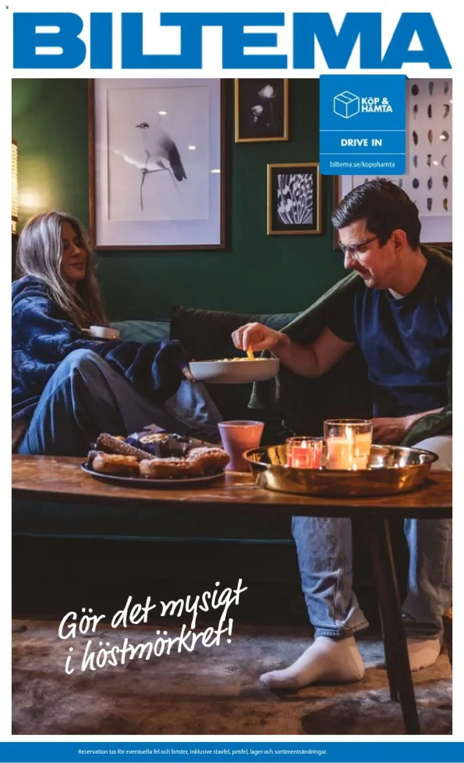 Biltema reklamblad aktuell från 01/09/2026 | Sida: 1