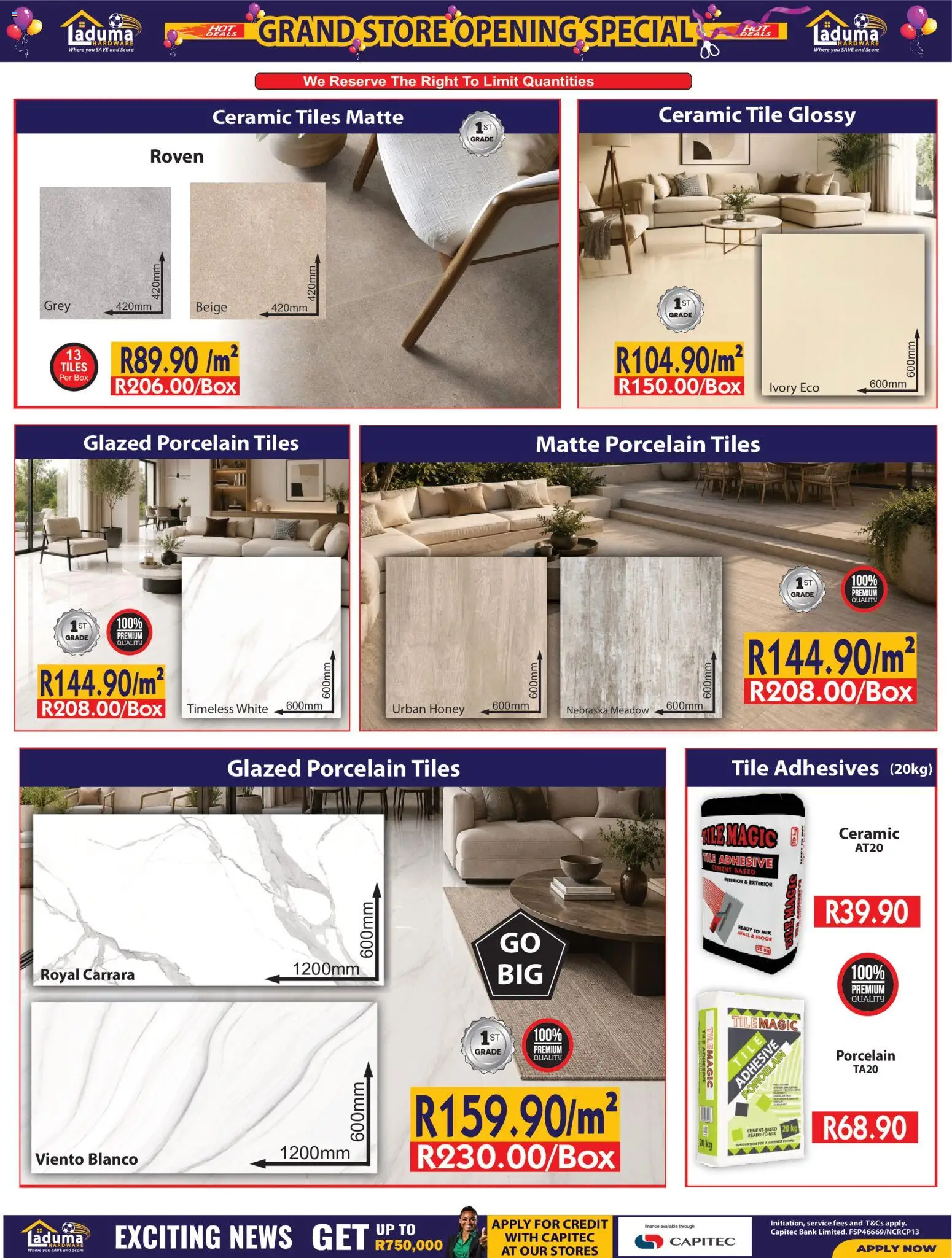 New Laduma Hardware catalogue – valid from 20/08/2026 | Page: 30 | Products: Box, Meadow, Adhesive, Cement
