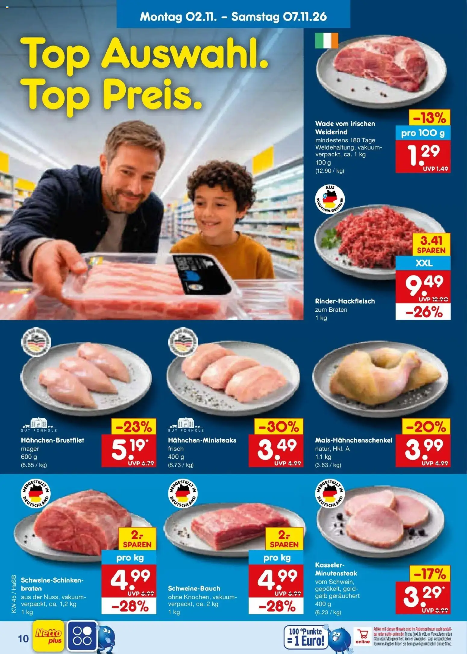 Netto Marken-Discount Prospekt Unna – gültig ab 02.11.2026 | Seite: 16 | Produkte: Top, Schweinebauch
