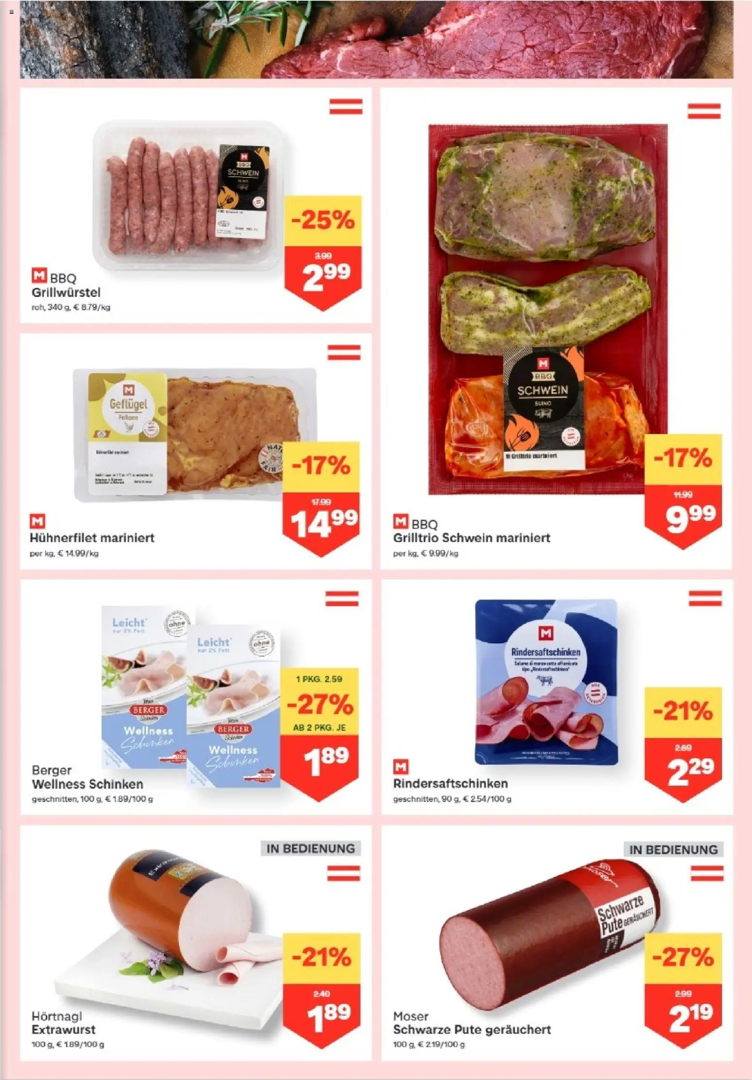 MPREIS Anras gültig ab 16.04.2026 | Seite: 3 | Produkte: Schinken