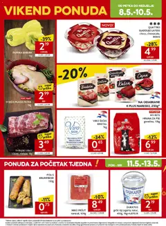 Konzum HR akciós újság - amely érvényes a következő dátumtól: 06.05.2026 | Oldal: 55 | Termékek: Kristálycukor, Pita
