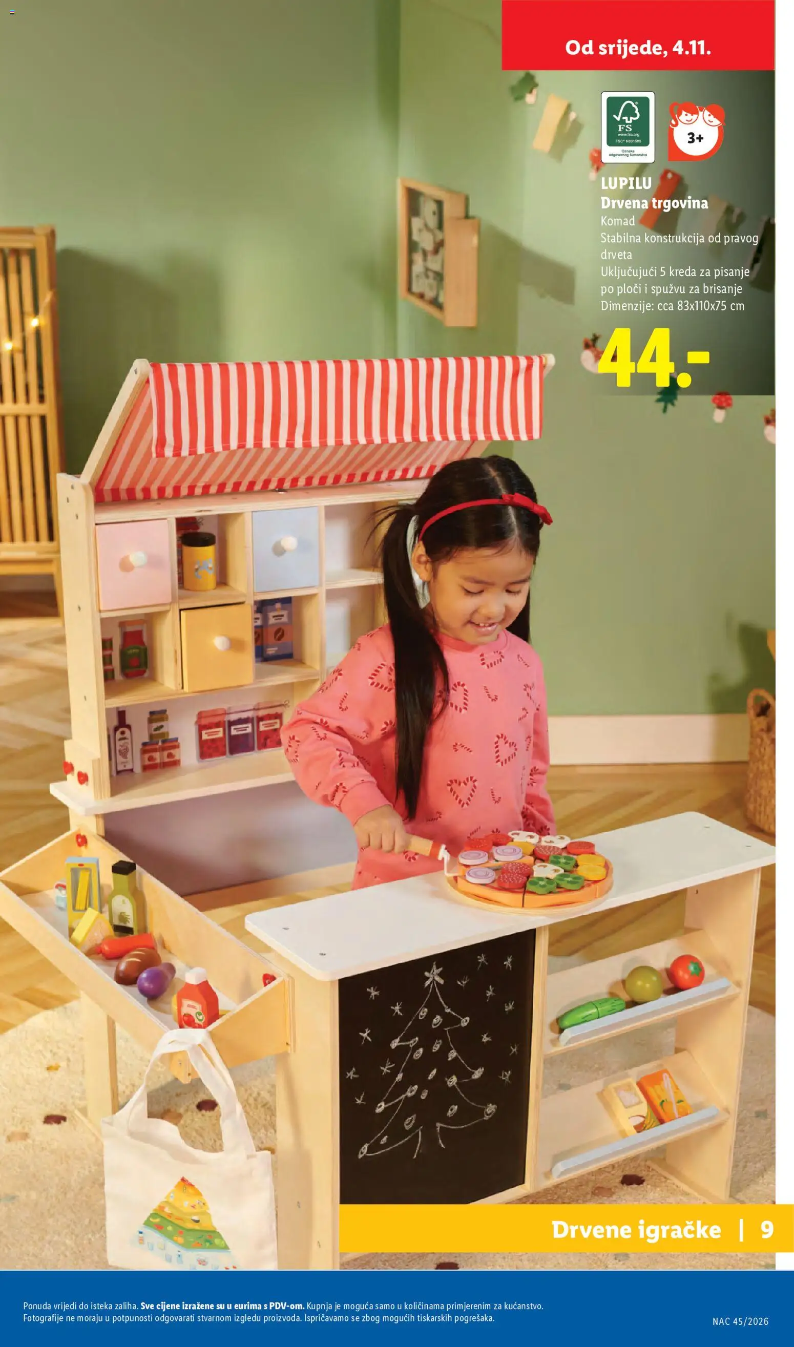 Lidl katalog | vrijedi od 04.11.2026 | Stranica: 9