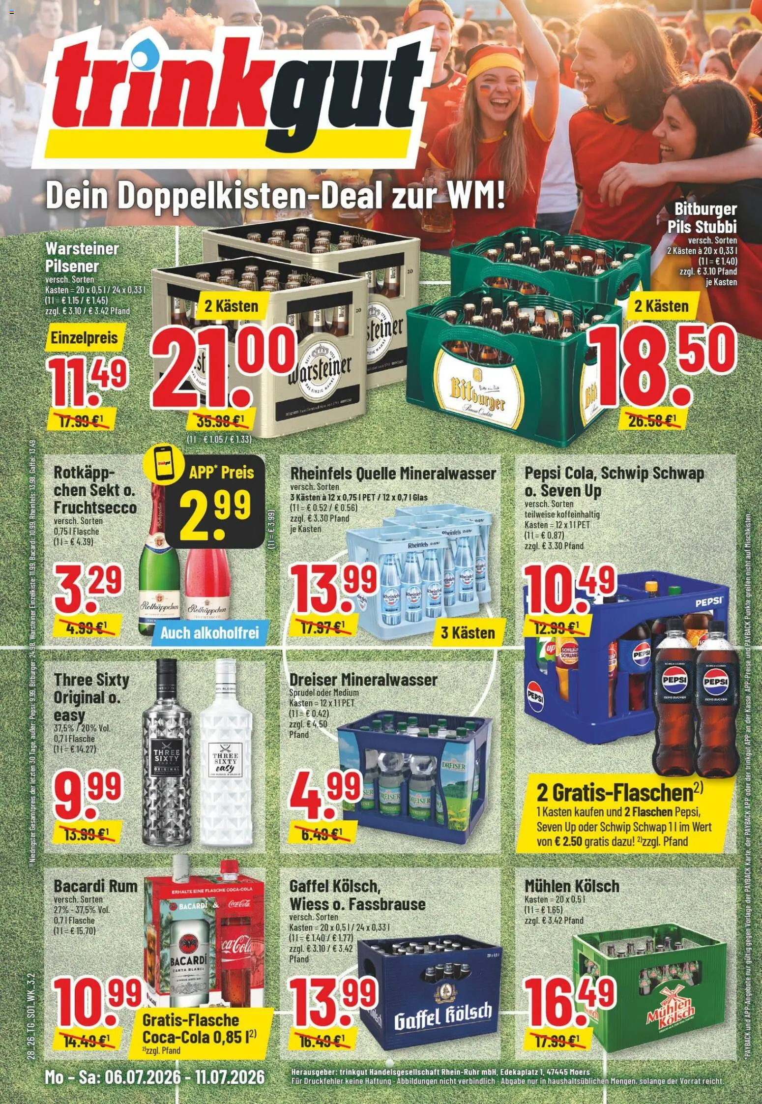 Trinkgut Prospekt – gültig ab 06.07.2026 | Seite: 1