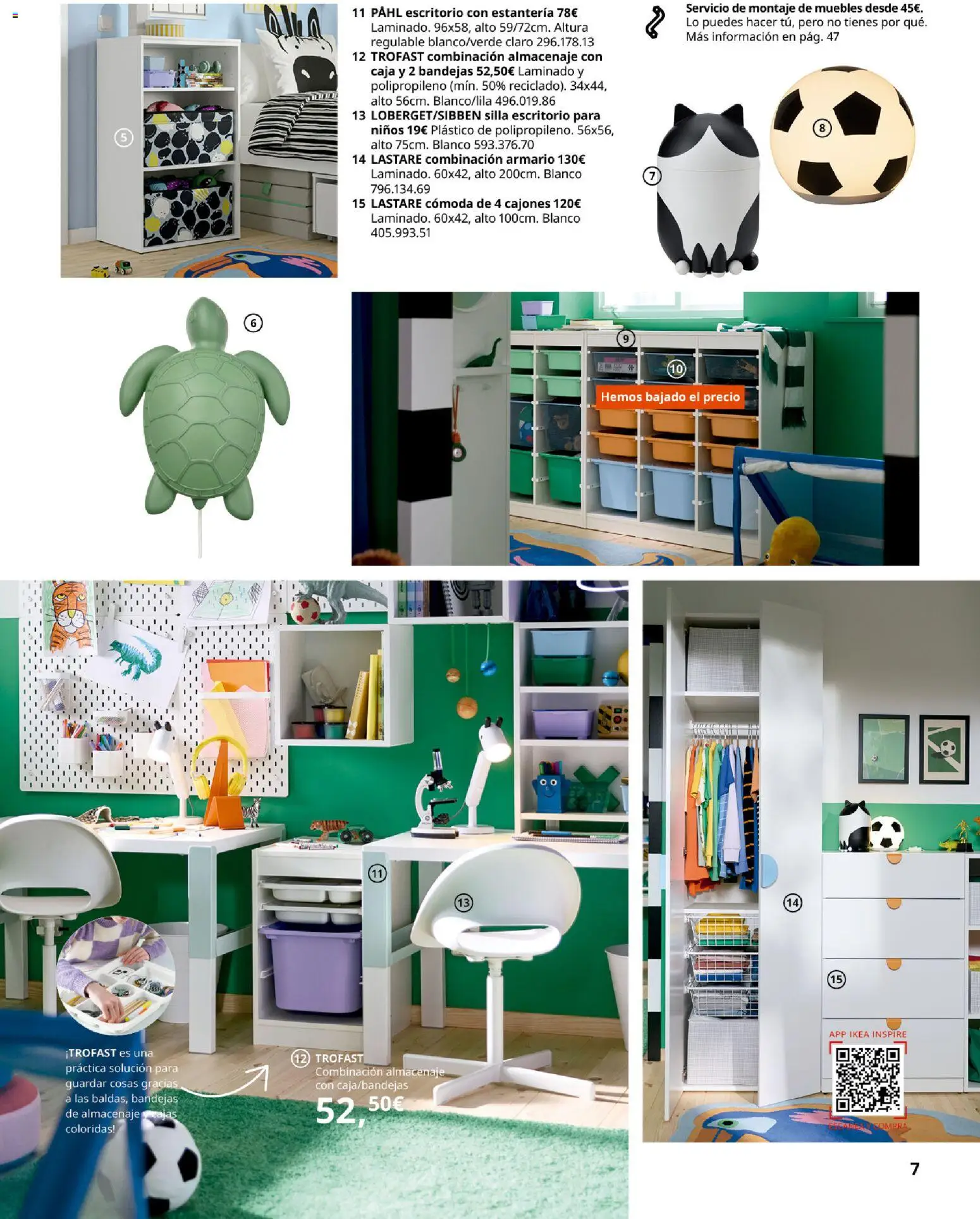 IKEA - Niños │ válido desde el 01/09/2026 | Página: 7 | Productos: Estantería, Muebles, Almacenaje, Silla