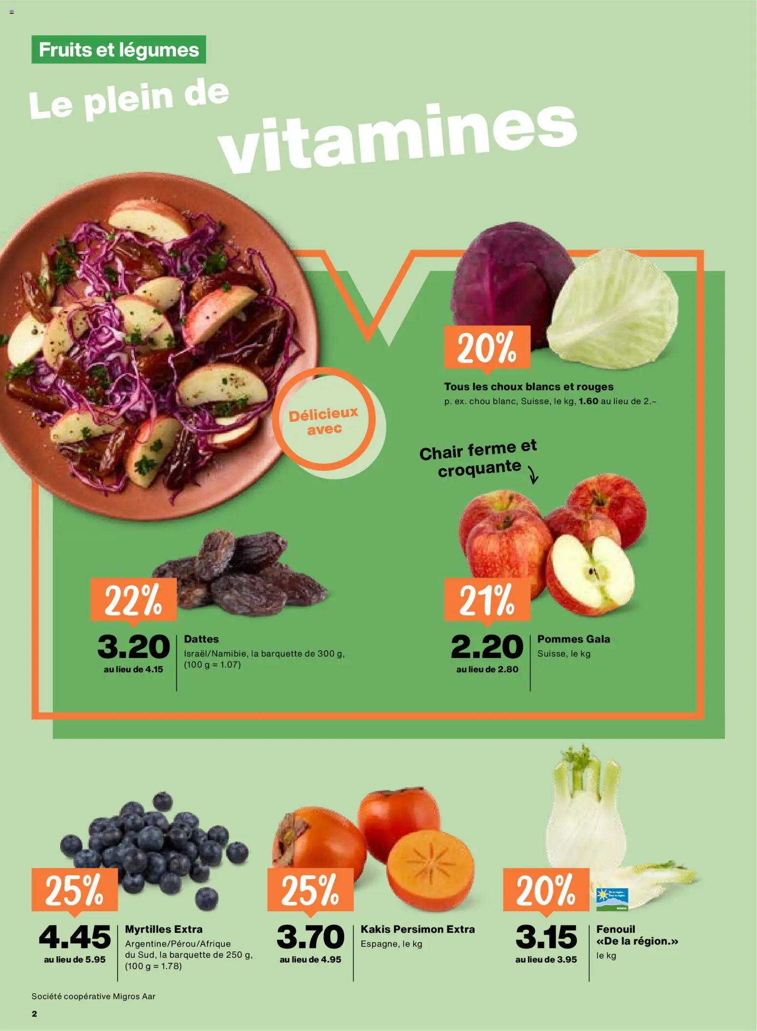 Migros aktionen FR – gültig ab 15.10.2026 | Seite: 2