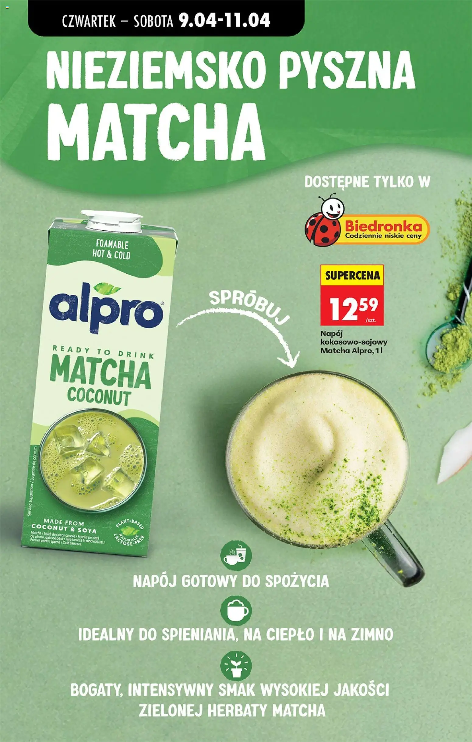 Biedronka gazetka od czwartku od 09.04.2026 | Strona: 56 | Produkty: Alpro