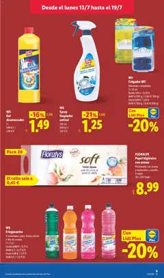 Vista previa Lidl folleto válido desde el 13/07/2026 | Página: 25 | Productos: Perfume, Papel higienico