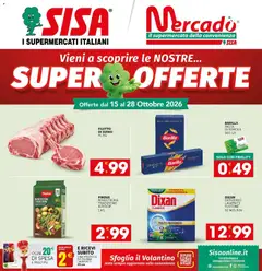 Anteprima del volantino SISA volantino Mercadò I valido a partire dal 15/10/2026