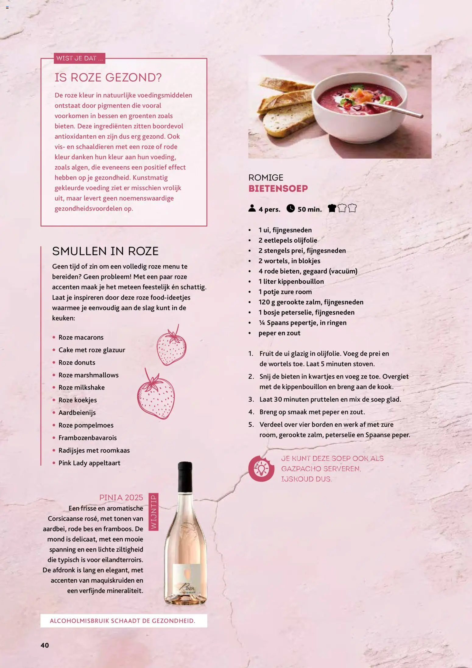 {H1} | Pagina: 40 | Producten: Prei, Room, Koekjes, Appeltaart