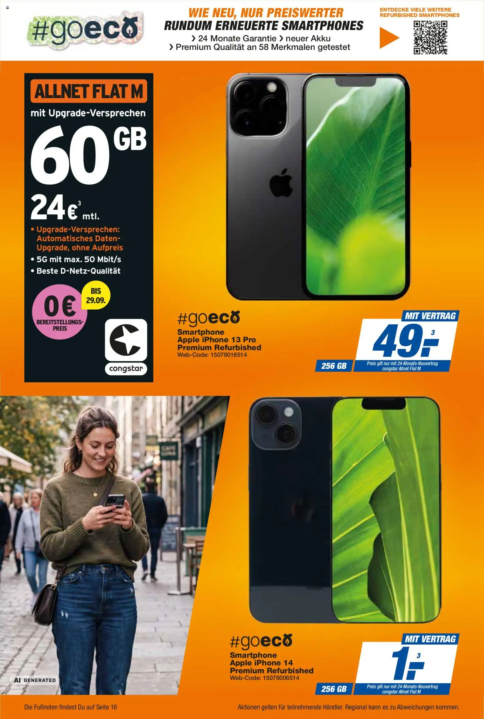Expert Telekommunikations-Highlights im September – gültig ab 01.09.2026 | Seite: 14 | Produkte: Smartphones, Iphone, Apple, Smartphone