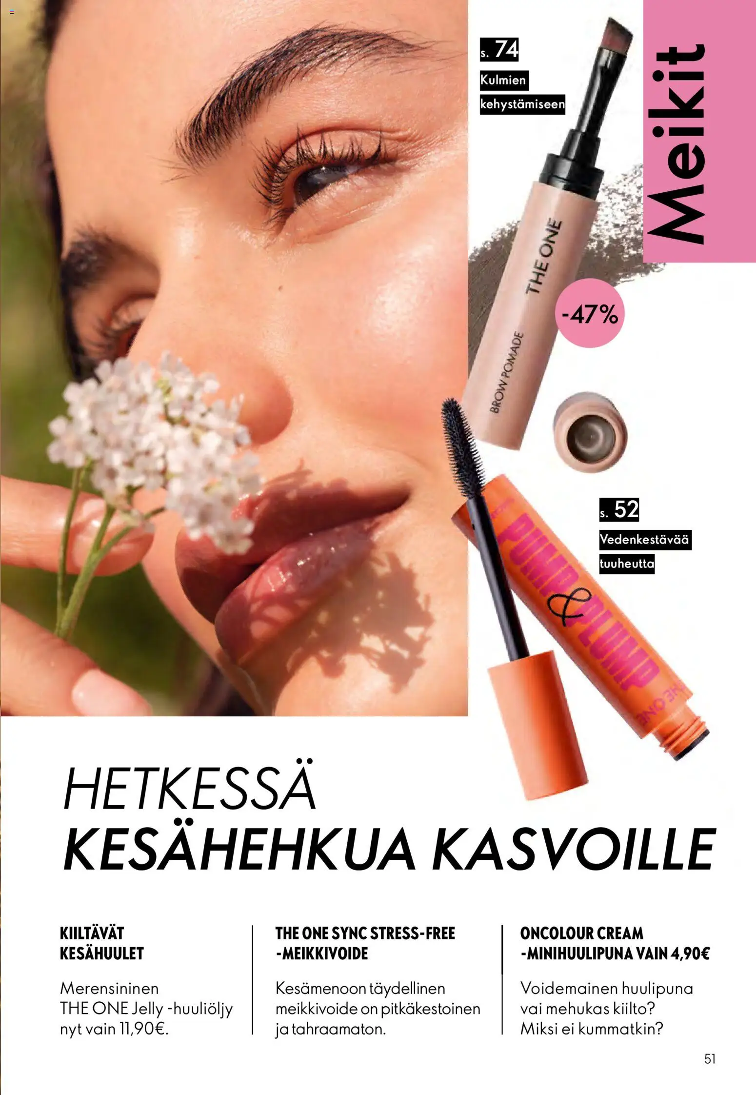 Oriflame - Esite 09 – voimassa 24/06/2026 alkaen | Sivu: 51 | Tuotteet: Huulipuna