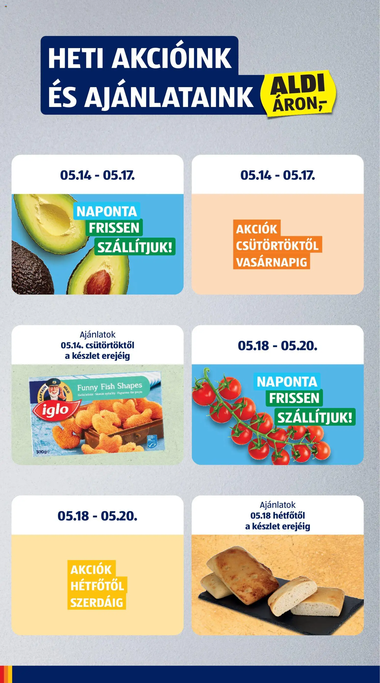 Aldi akciós ujság - amely érvényes a következő dátumtól: 14.05.2026 | Oldal: 4