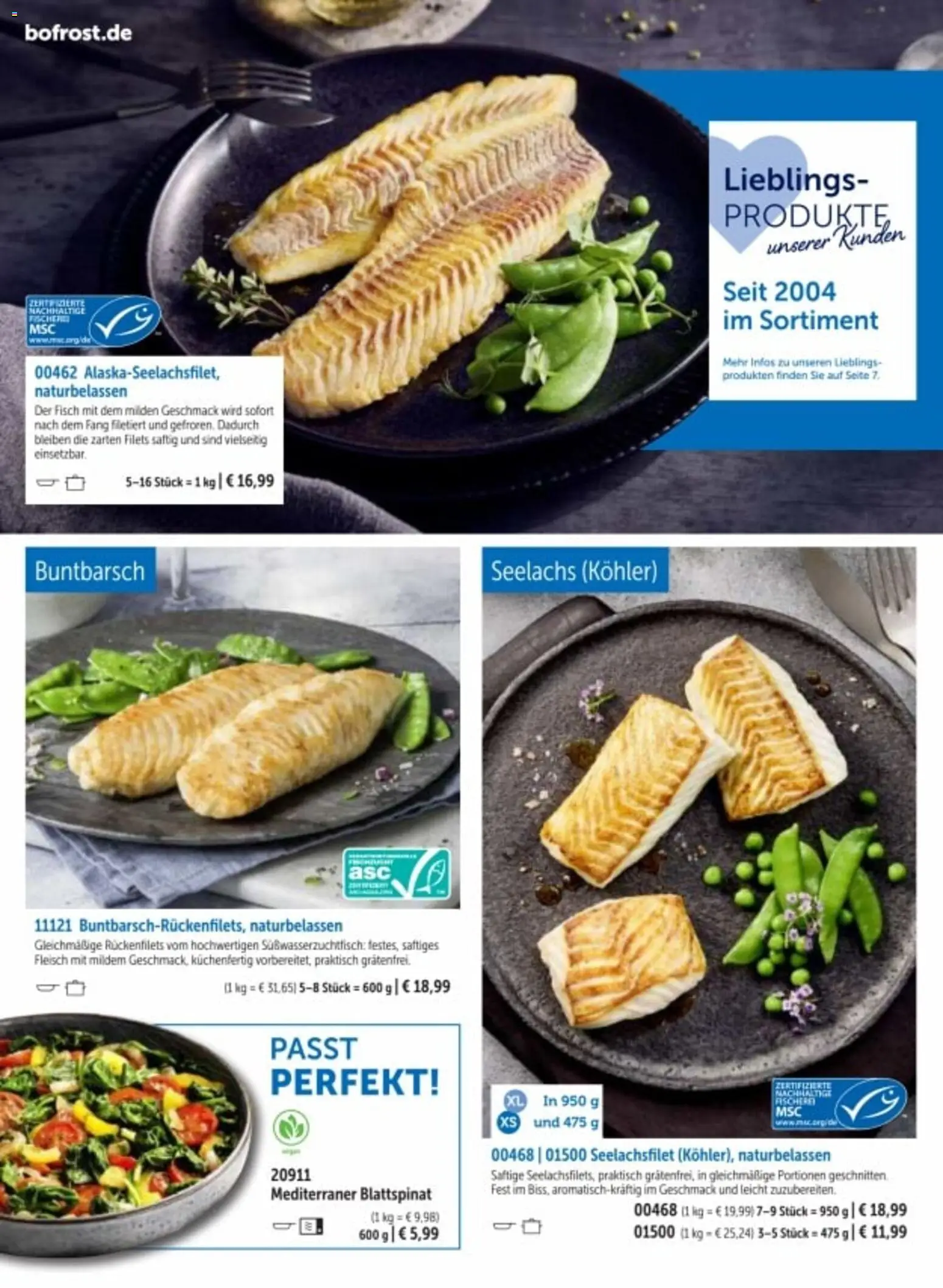 Bofrost Katalog – gültig ab 06.03.2026 | Seite: 56 | Produkte: Fisch, Fleisch