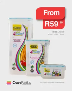 Crazy Plastics specials catalogue – valid from 11/07/2026