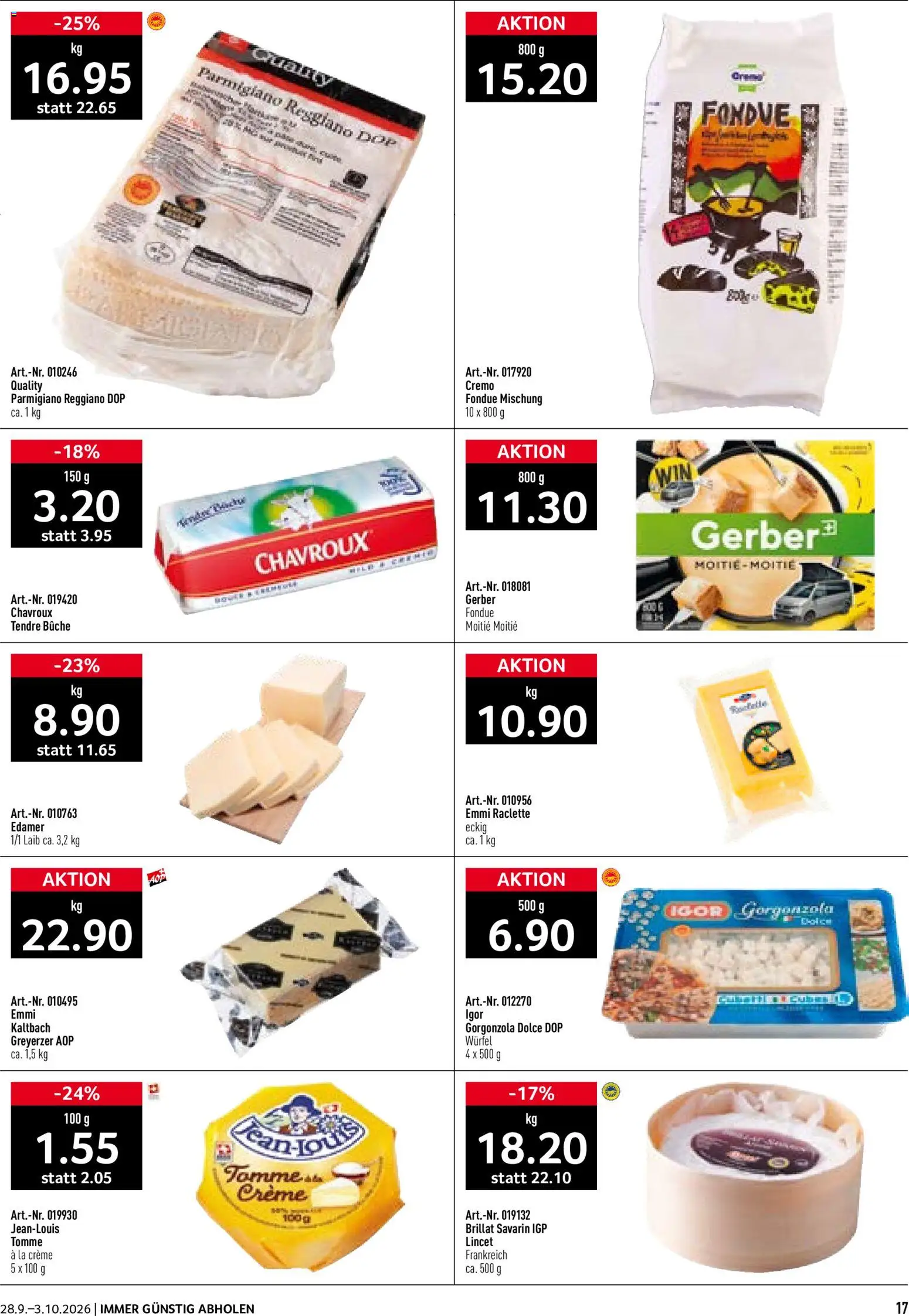Prodega aktionen – gültig ab 28.09.2026 | Seite: 17