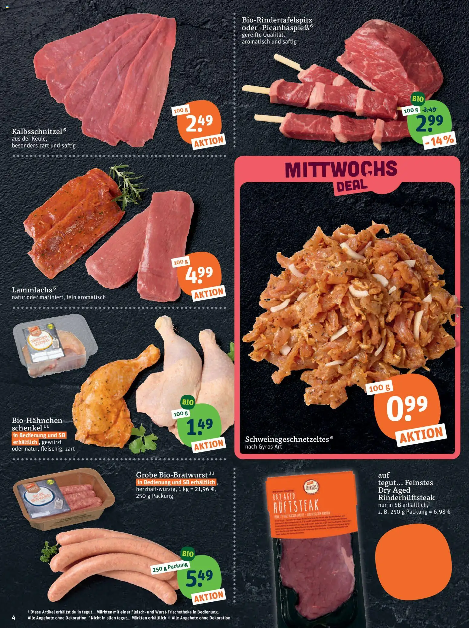 Tegut Prospekt – gültig ab 20.07.2026 | Seite: 6 | Produkte: Gyros, Fleisch
