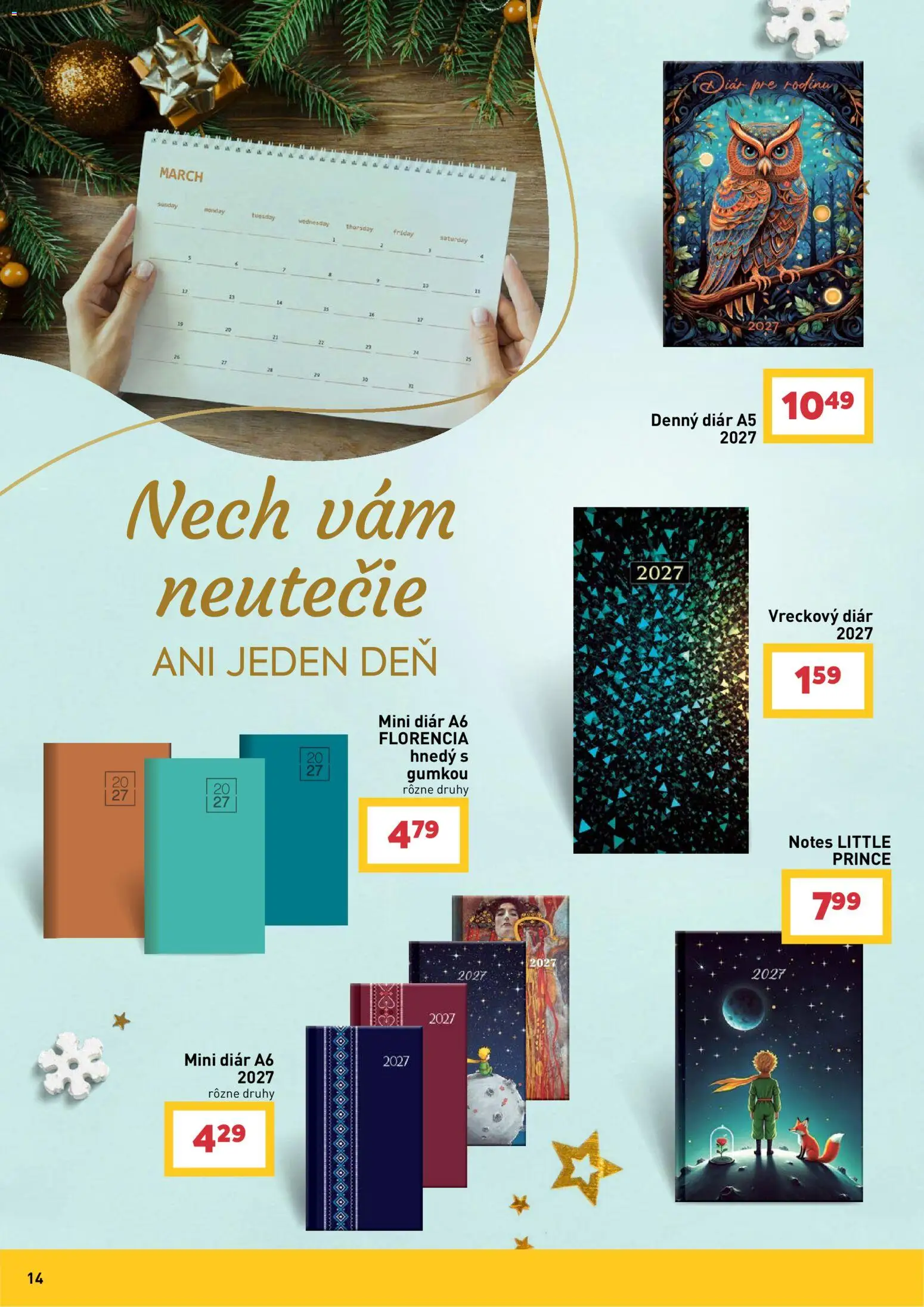 Nové Billa akcie – leták je platný od 14.10.2026 | Strana: 14 | Produkty: Notebook