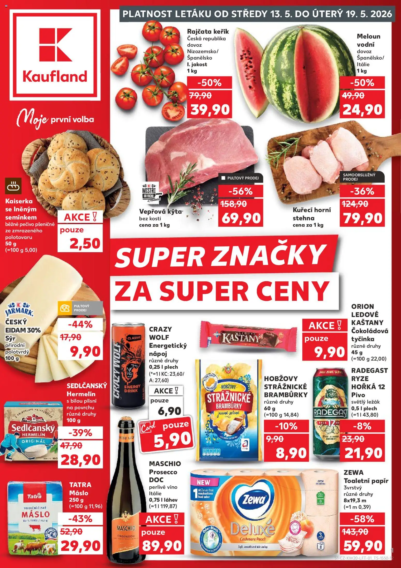 Kaufland leták - Praha 4 od 13.05.2026 | Strana: 1