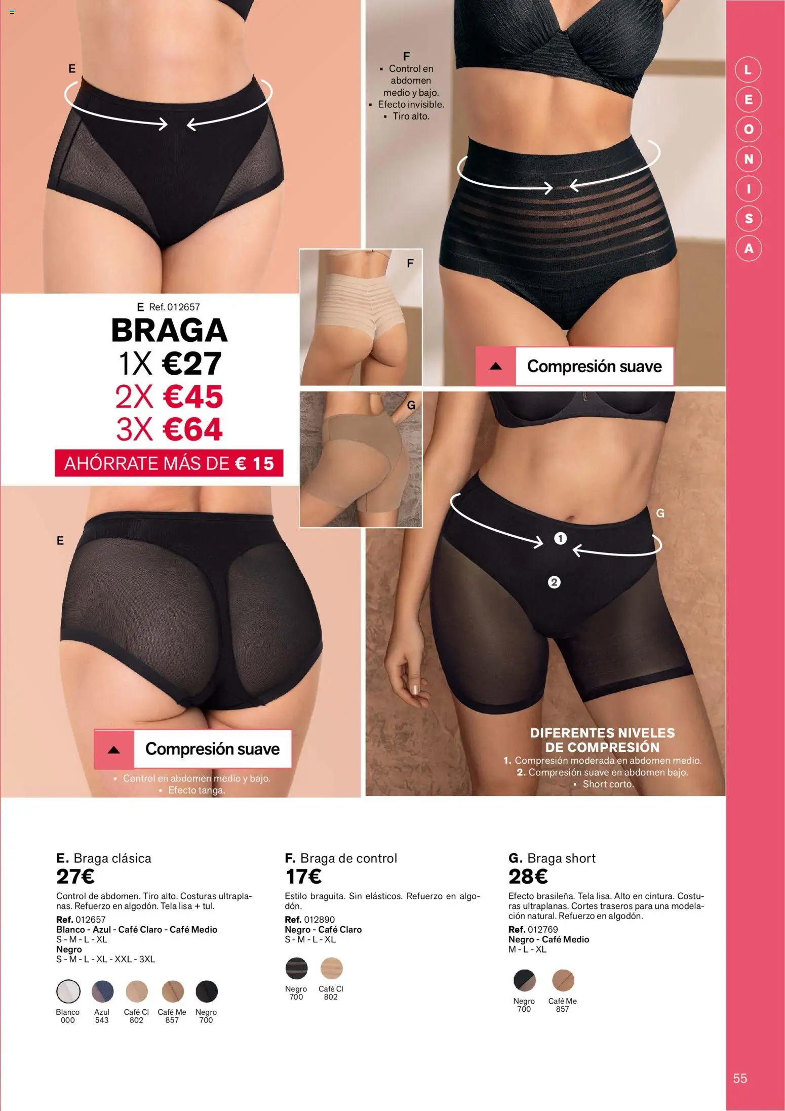 Leonisa folleto │ válido desde el 01/09/2026 | Página: 57 | Productos: Café, Braga