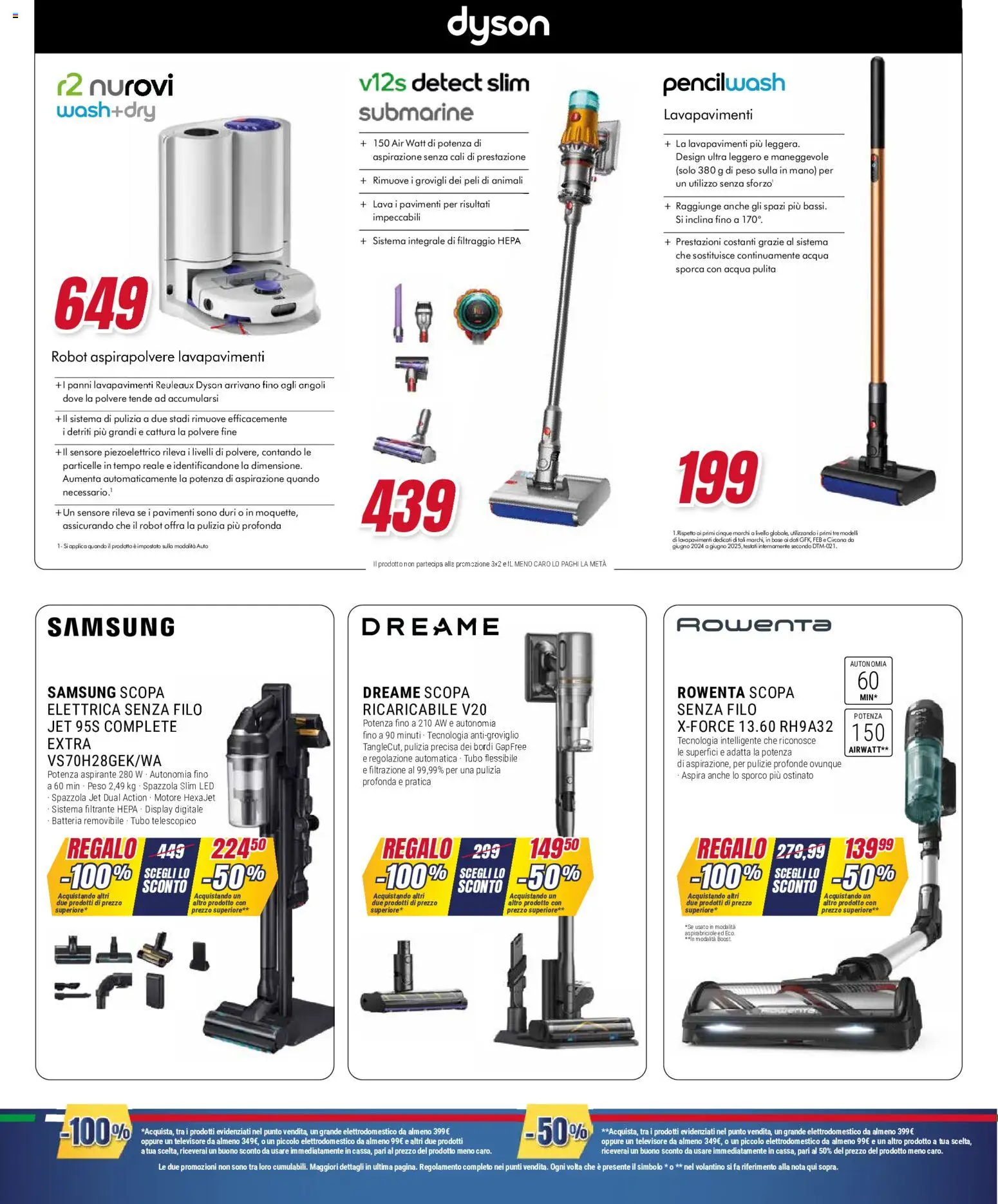 Volantino Trony del 29/10/2026 | Pagina: 31 | Prodotti: Caro, Tubo, Aspirapolvere, Samsung