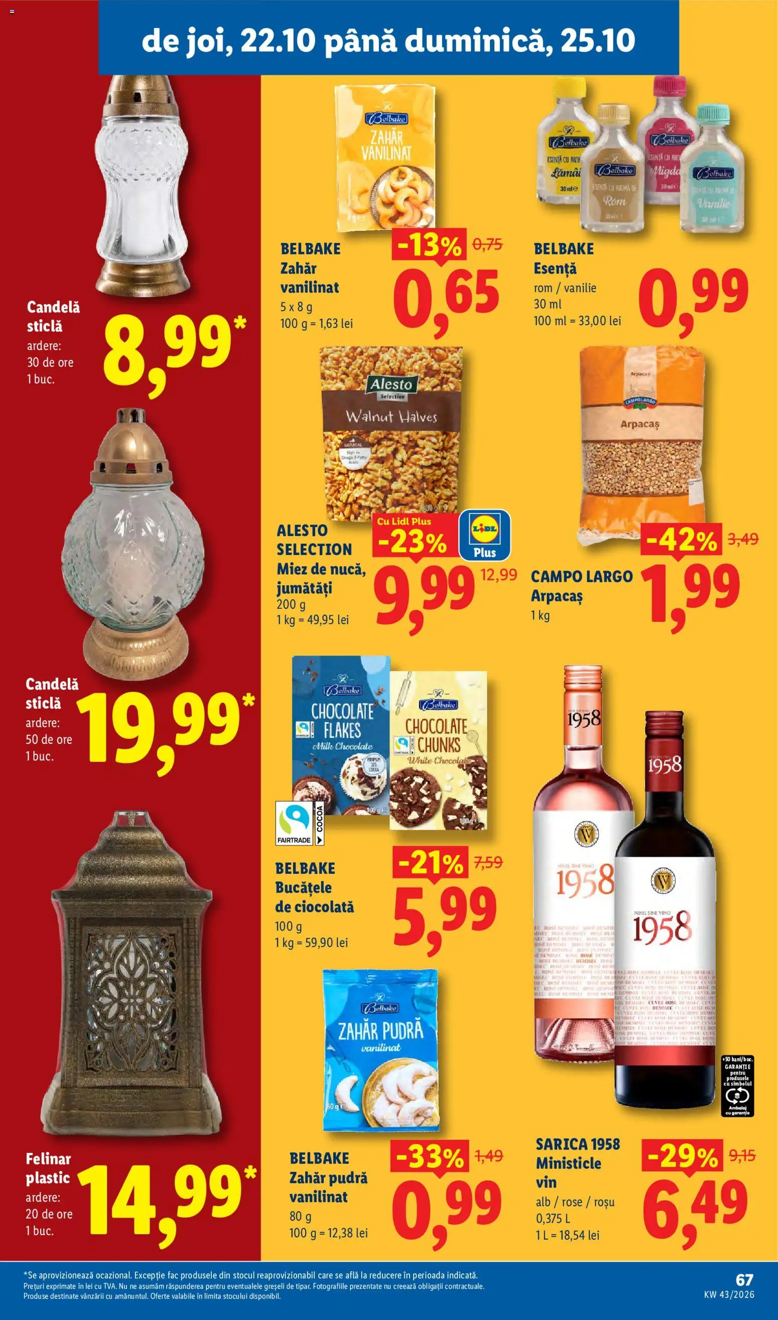 Noul catalog Lidl – valabil de la 19.10.2026 | Pagină: 67
