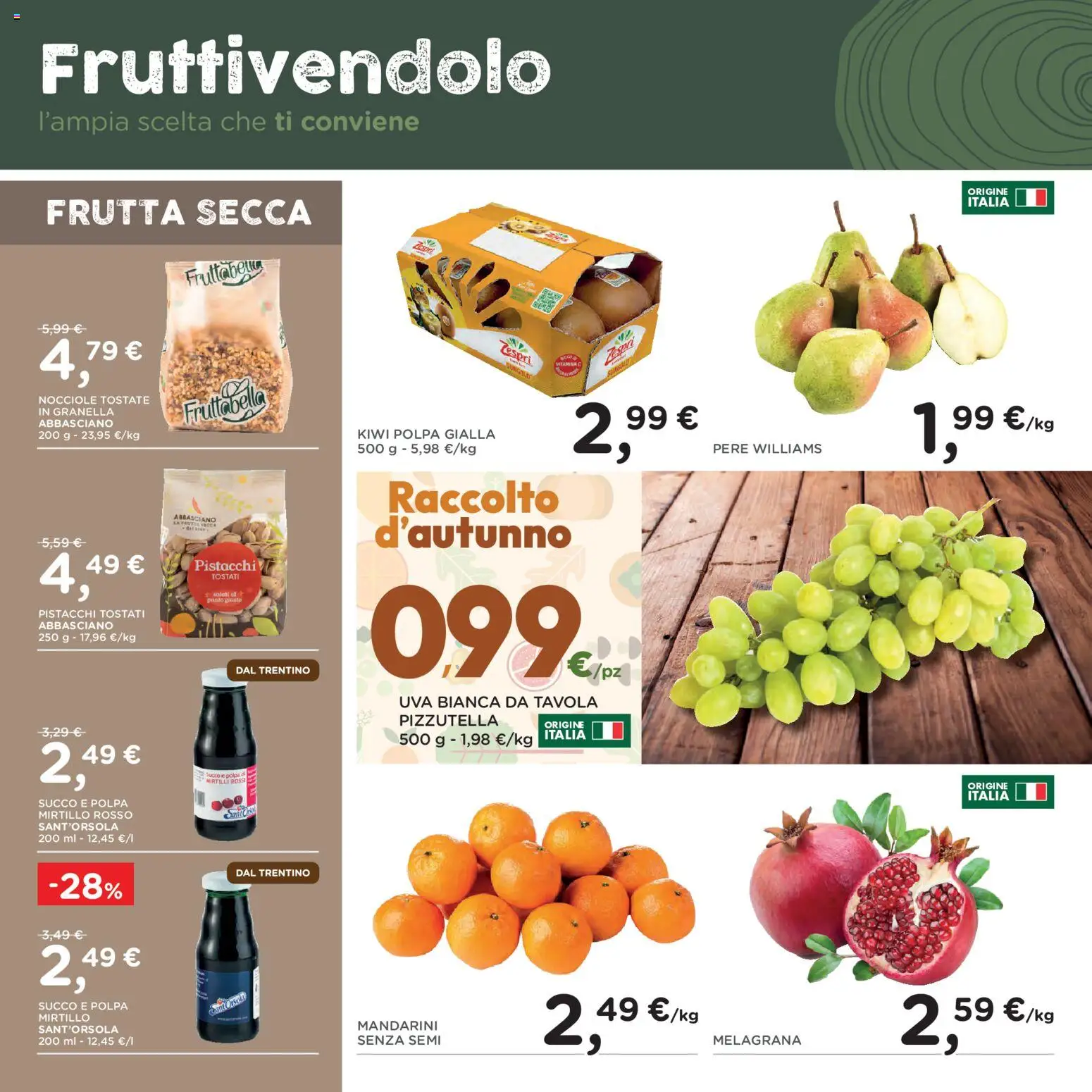 Volantino Poli del 30/09/2026 | Pagina: 2 | Prodotti: Succo, Nocciole, Uva, Pistacchi
