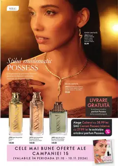 Ofertele Oriflame valabile de la 21.10.2026