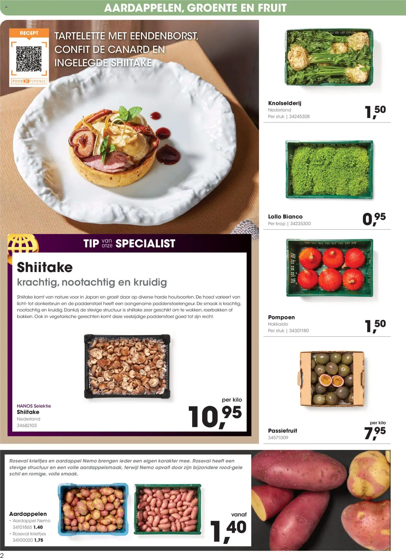 {H1} | Pagina: 2 | Producten: Pompoen, Aardappel, Knolselderij, Fruit