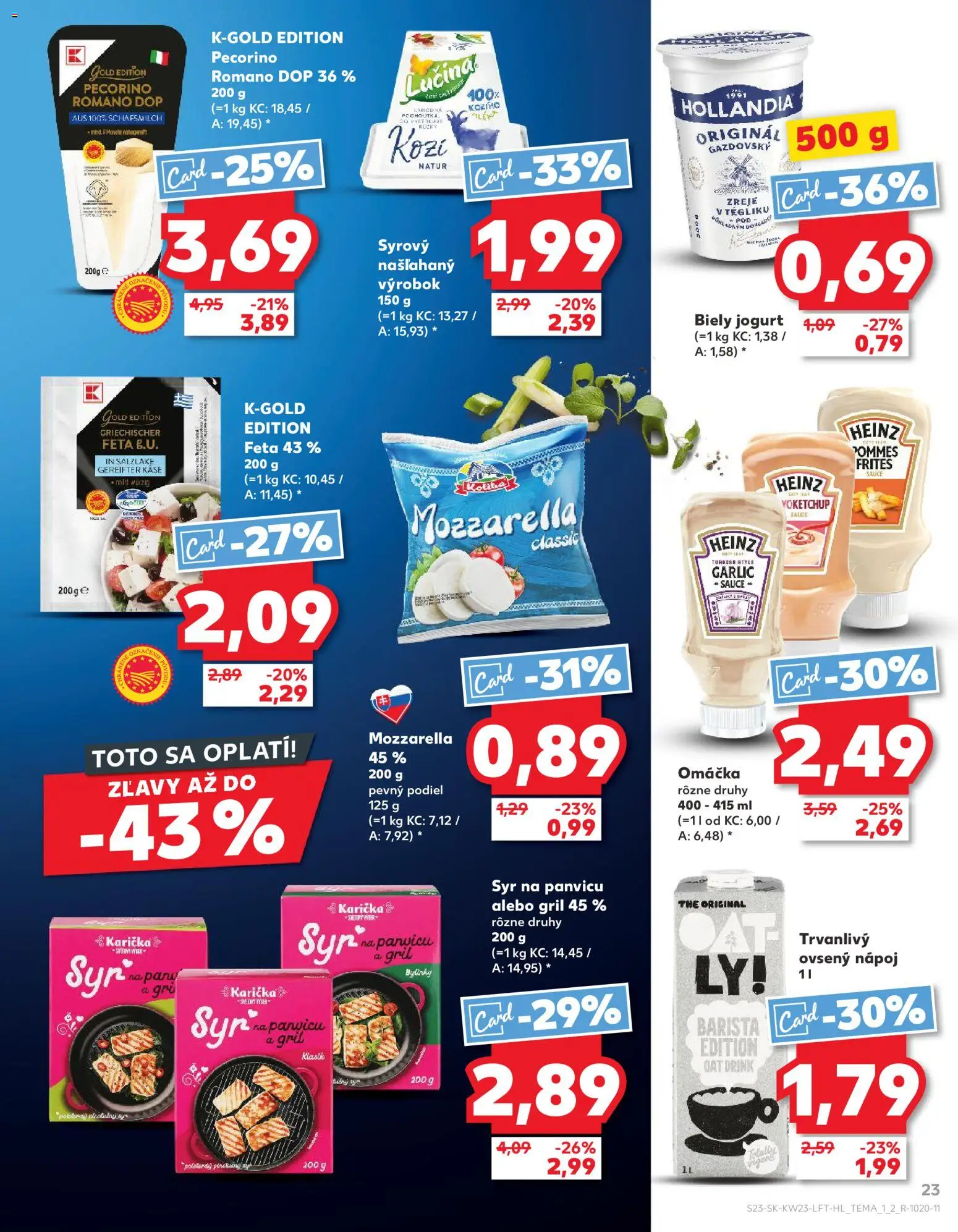 Nové Kaufland akcie – leták je platný od 04.06.2026 | Strana: 23