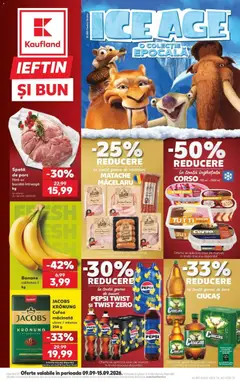 Ofertele Kaufland valabile de la 09.09.2026