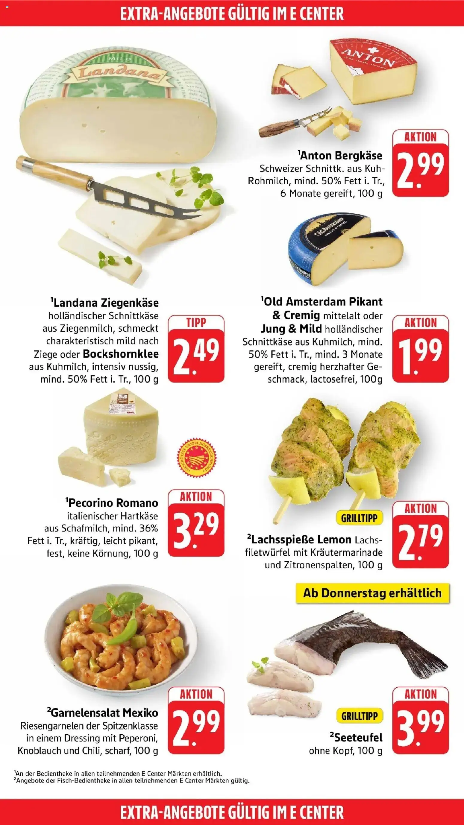 Edeka Prospekt Überlingen (ab 03.08.2026) » Angebote Online | Seite: 41 | Produkte: Ziegenkäse, Dressing, Lachs, Knoblauch