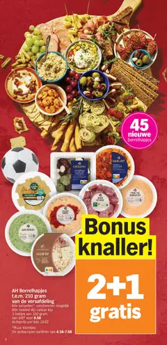 EXCELLENT HUMMUS LADENHEISTUL, Excellent hummus ladenheistul - Voorbeeld van een folder van Albert Heijn, geldig van 15.06.2026 | Pagina: 2 | Producten: Roomkaas, Feta kaas, Feta, Kaas