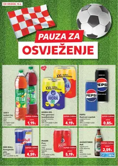 RED BULL Energetsko piće, 4 x 0,25 L - Pregled kataloga iz trgovine Kaufland, vrijedi od 10.06.2026 | Stranica: 8