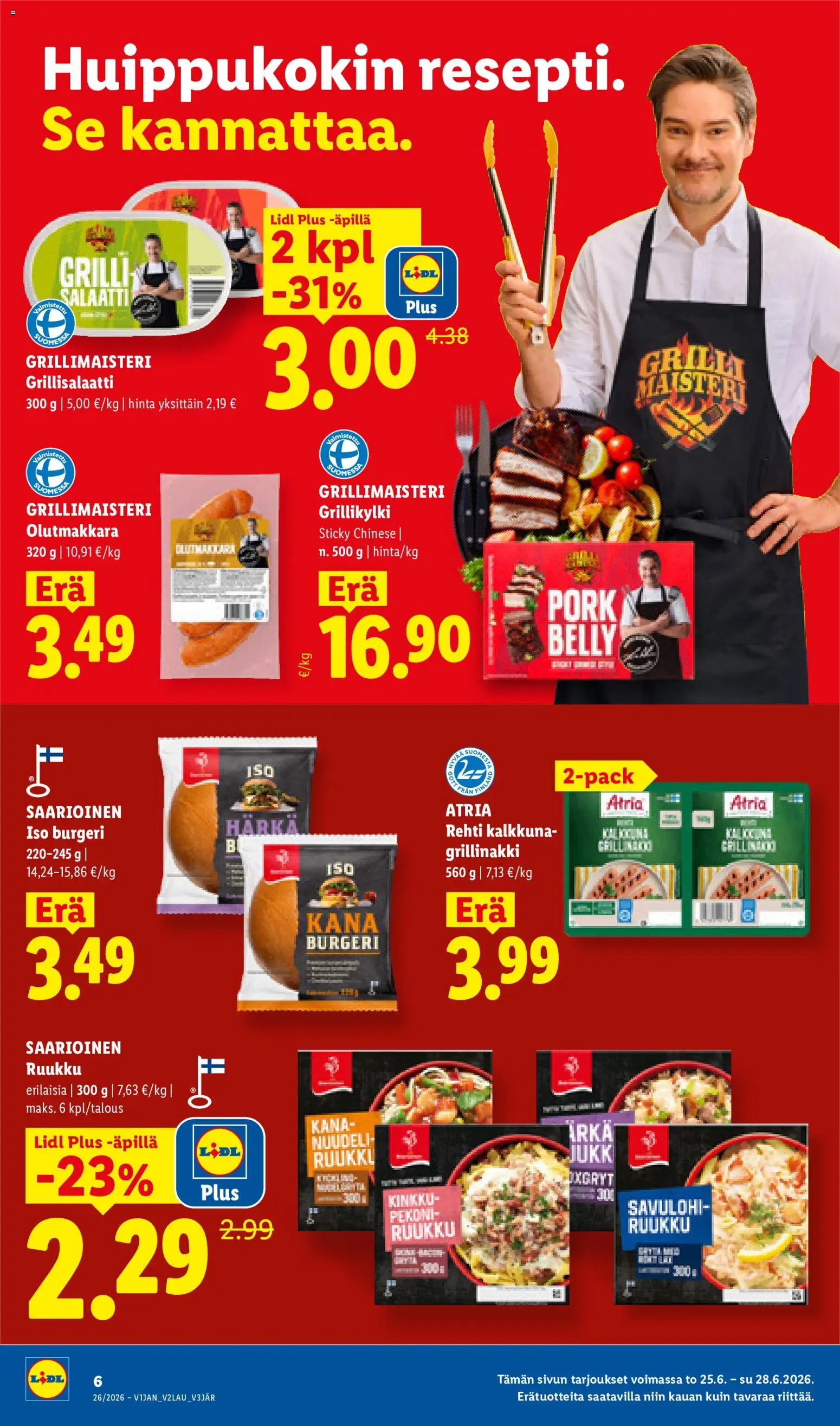 Lidl tarjoukset - Helsinki – voimassa 25/06/2026 alkaen | Sivu: 6