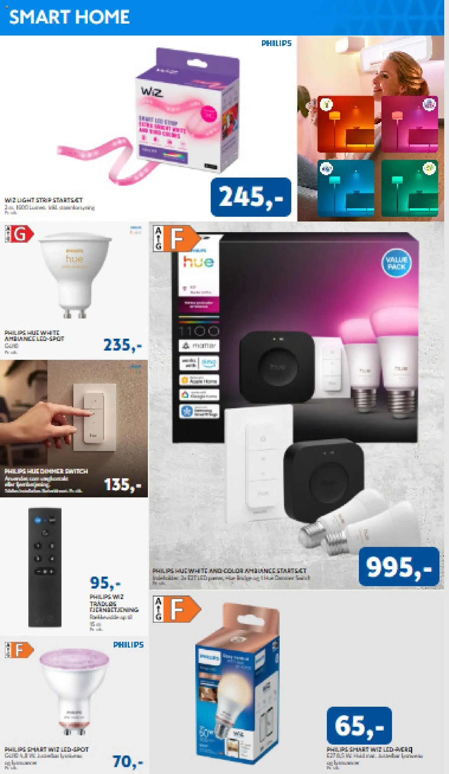 Davidsen tilbudsavis – gyldig fra 27/08/2026 | Side: 18 | Produkter: Philips Hue, Smart Home, Hue