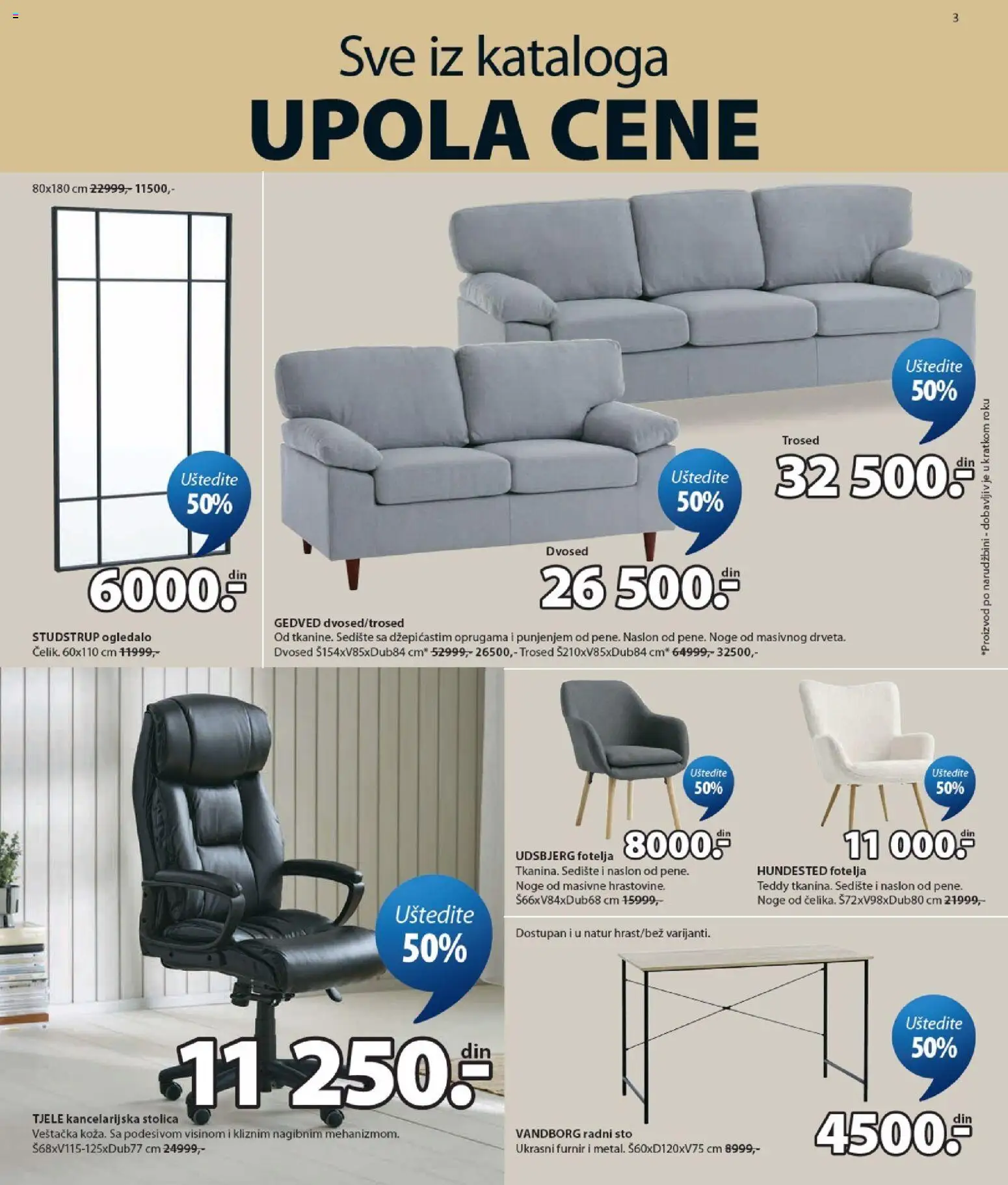 Jysk katalog - važi od 05.08.2026 | Strana: 3