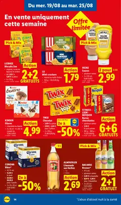 Lidl - Folder week 34 - Voorbeeld van een folder van Lidl, geldig van 17/08/2026 | Pagina: 14