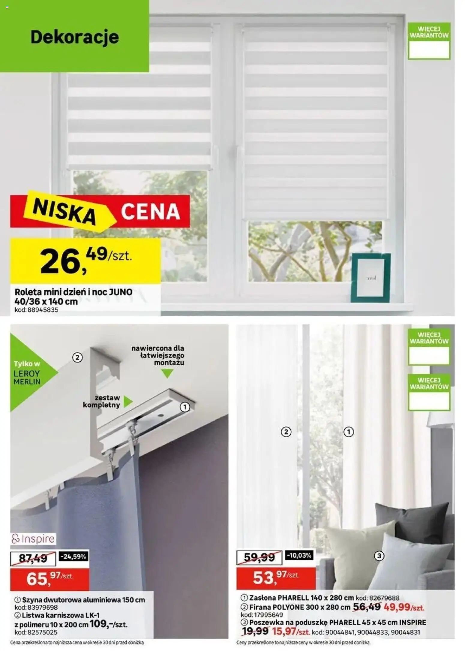 Leroy Merlin gazetka od (09.09.2026 - 29.09.2026) | Strona: 12 | Produkty: Dekoracje
