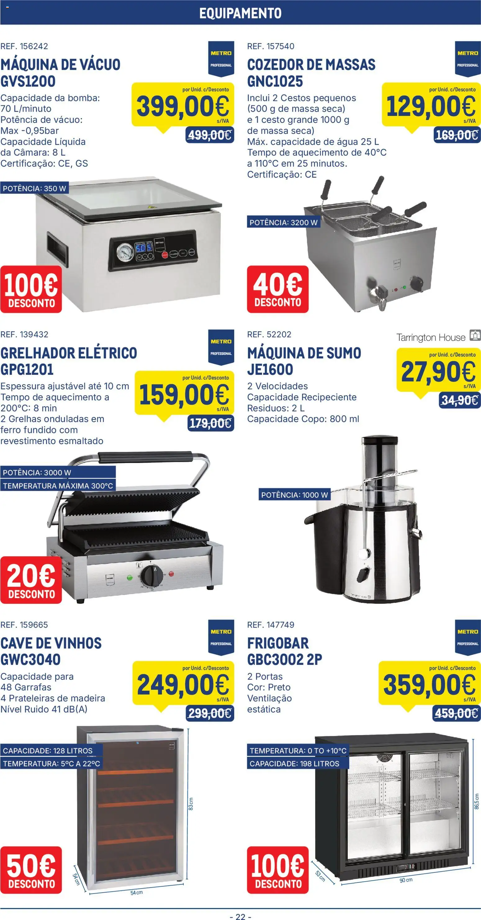 Makro Folheto │ válido de 26.05.2026 | Página: 22 | Produtos: Agua, Ferro, Portas, Sumo