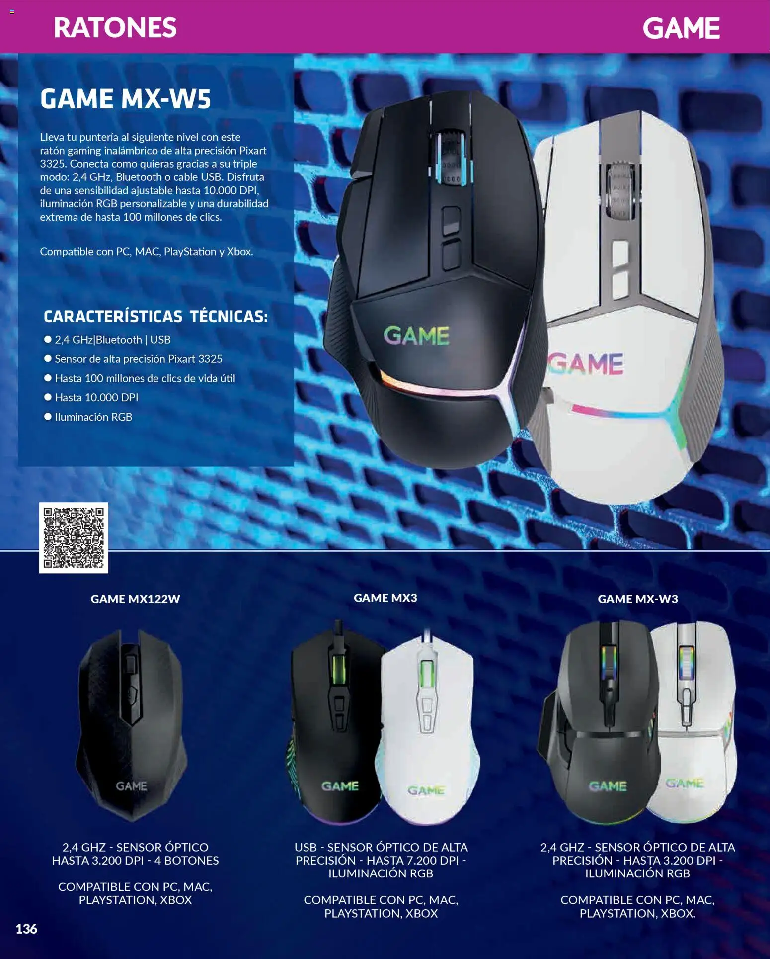 Game folleto │ válido desde el 09/12/2025 | Página: 20 | Productos: Ratón gaming, Playstation, Xbox, USB