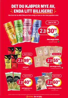 Forhåndsvisning av Coop Extra kundeavis gyldig fra 18.05.2026 | Side: 26 | Produkter: Rjuha, Суміш дитяча, Sitron, Grapefrukt