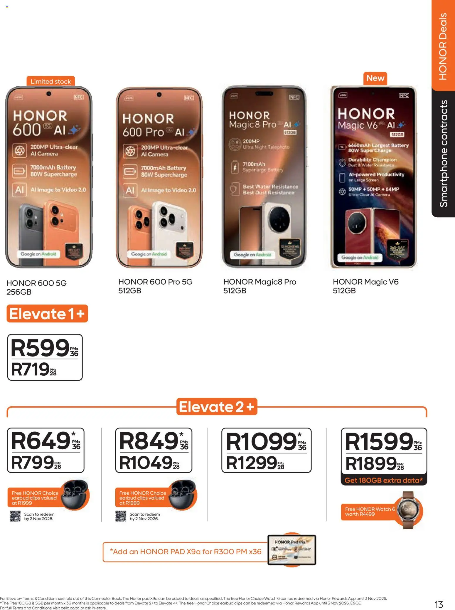 New Cell C catalogue – valid from 22/09/2026 | Page: 15
