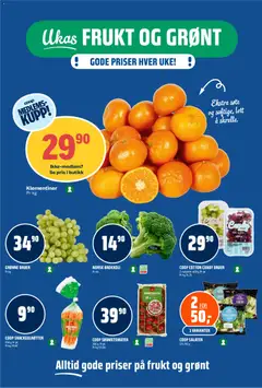 Forhåndsvisning av Coop Obs kundeavis gyldig fra 24/08/2026 | Side: 6 | Produkter: Cotton candy druer, Druer, Brokkoli, 1