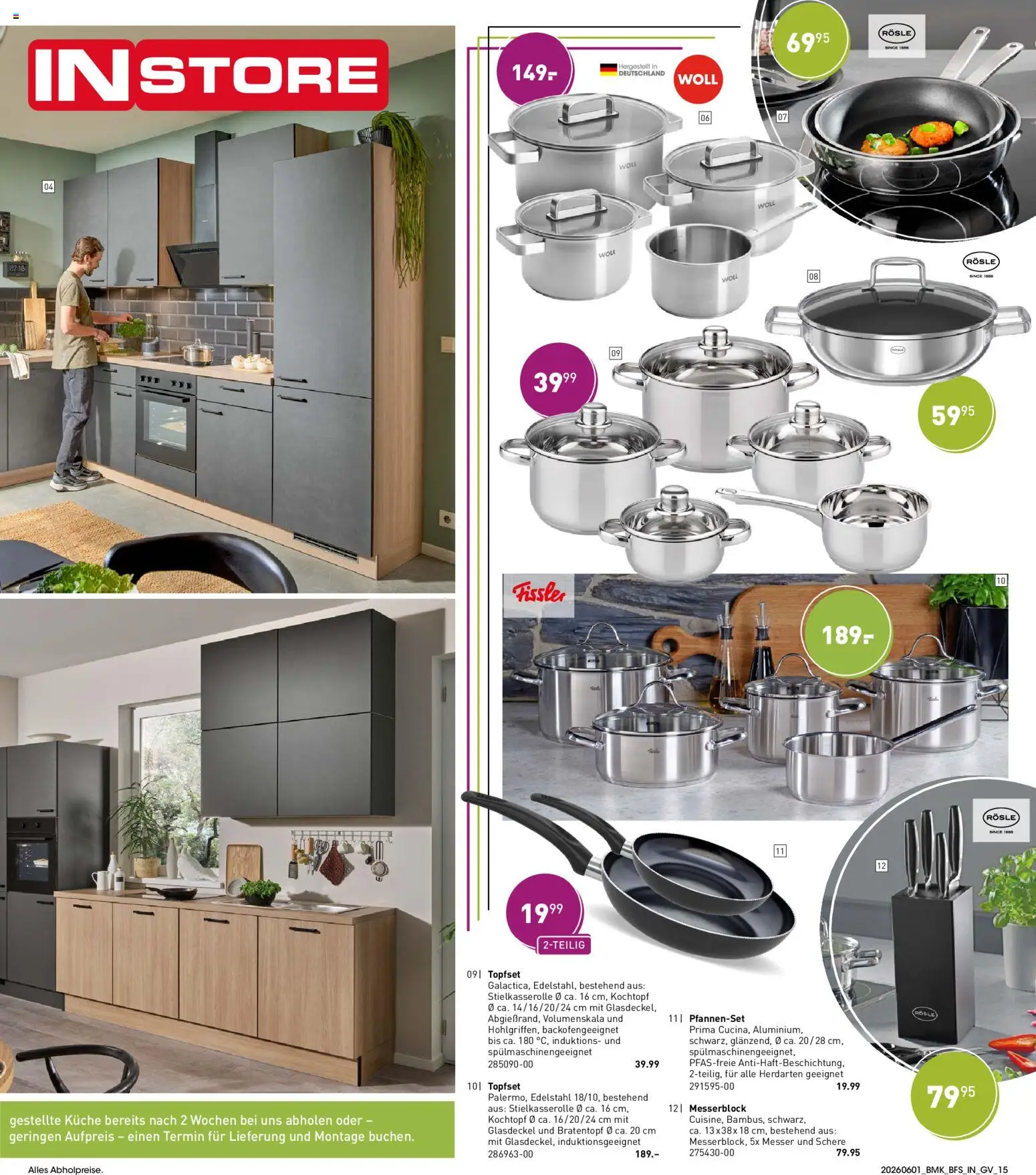 Möbel Martin Prospekt – gültig ab 01.06.2026 | Seite: 15 | Produkte: Küche