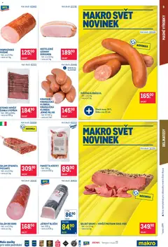 Náhled letáku Makro leták - Gastronomie od 06.05.2026 | Strana: 9 | Produkty: Uzeniny, Sušička, Kostky, Pancetta