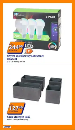 Náhled letáku Action leták od 14.10.2026 | Strana: 7 | Produkty: LED žárovky, Žárovky, Barvy, LED