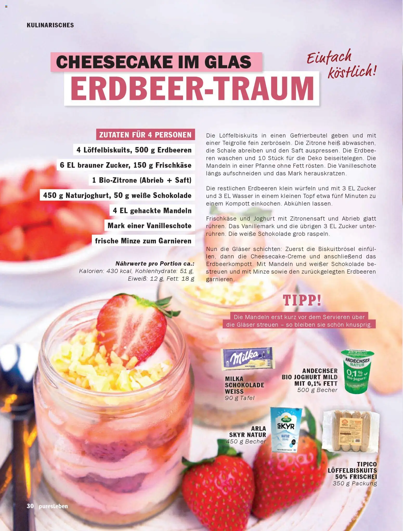 HIT pures Leben 02/2026 – gültig ab 14.04.2026 | Seite: 30 | Produkte: Joghurt, Skyr, Wasser, Zitrone