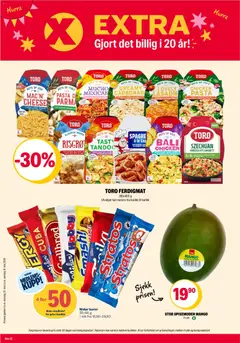 Forhåndsvisning av Coop Extra kundeavis gyldig fra 25.05.2026