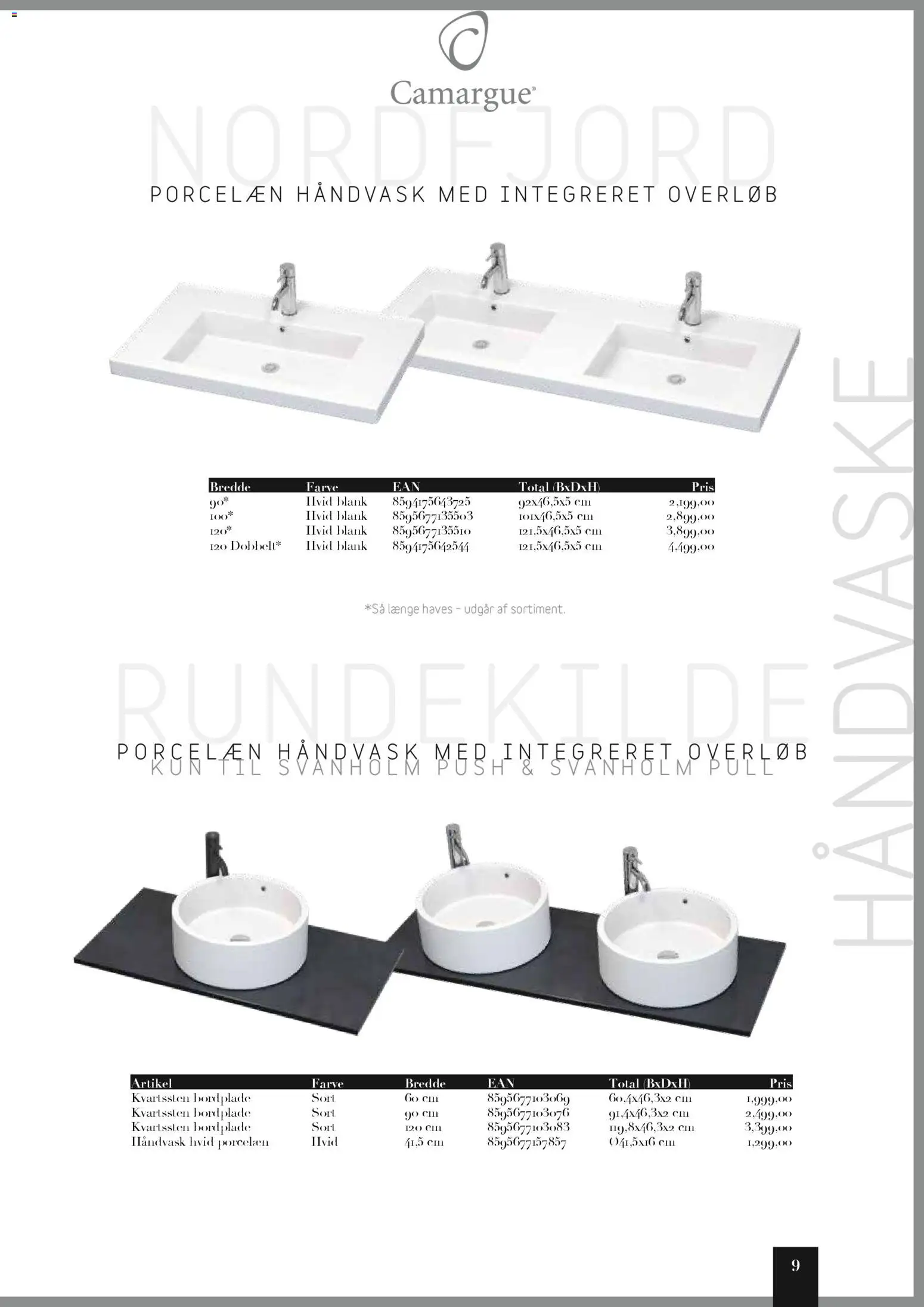 Bauhaus tilbudsavis – gyldig fra 01/01/2026 | Side: 9 | Produkter: Håndvask